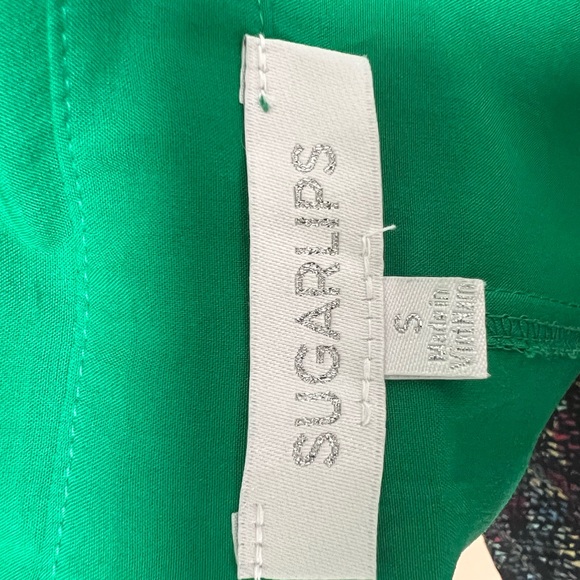 BLOUSE GREE OVERSIZE SMALL . New with no tag. - Picture 5 of 14